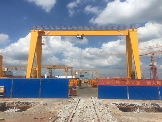 1 - 500 Ton FEM DIN BS Standard European Style Single Girder Gantry Crane