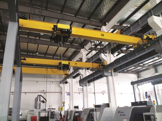 10 Ton 20 Ton European Standard Single Girder Overhead Crane 220V-440V 3Phase