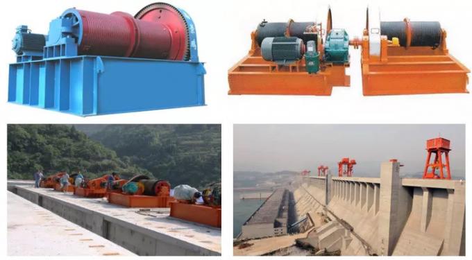 PLC Control Sluice Dam Gate Winch Gate Hoist
