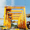 20 Ton RTG Container Hydraulic Gantry Crane Straddle Carrier 6 - 10m Lifting